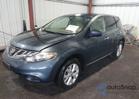 2012 Nissan Murano S из США, поврежденный, VIN JN8AZ1MU3CW107790